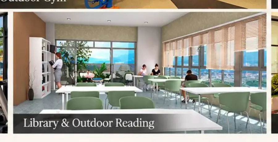 Library and reading area